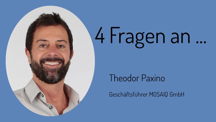 Vier Fragen rund um die Themen Gewalt, Radikalisierung und Hass im Netz beantwortet Theodor Paxino von der Internetagentur mosaiq.