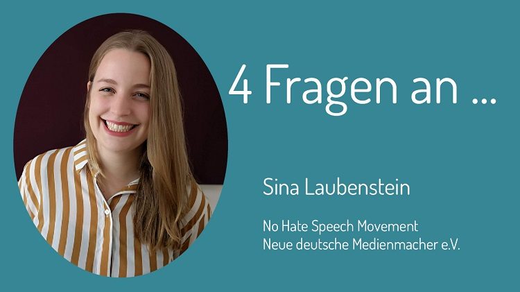 Hate Speech, Hetze im Netz, Extremismus - das sind die Themen, über die Sina Laubenstein im Interview mit Zivile Helden spricht.